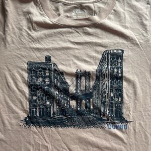 J. Crew Graphic Tee with Cityscape